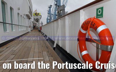 on board the Portuscale Cruises MV Azores