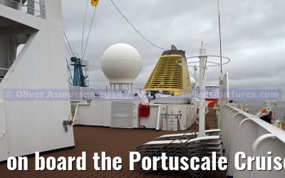 on board the Portuscale Cruises MV Azores