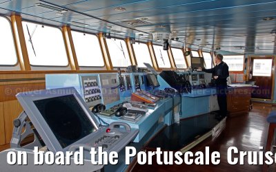 on board the Portuscale Cruises MV Azores
