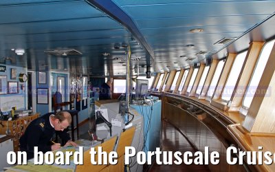 on board the Portuscale Cruises MV Azores