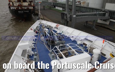 on board the Portuscale Cruises MV Azores