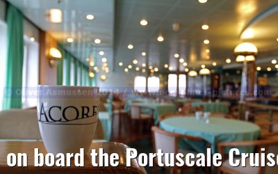 on board the Portuscale Cruises MV Azores