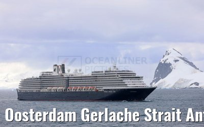 Oosterdam Gerlache Strait Antarctica 22.01.2023