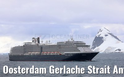 Oosterdam Gerlache Strait Antarctica 22.01.2023