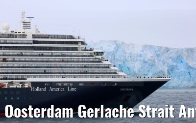Oosterdam Gerlache Strait Antarctica 22.01.2023