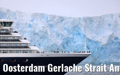 Oosterdam Gerlache Strait Antarctica 22.01.2023