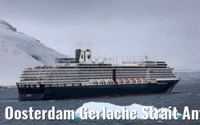 Oosterdam Gerlache Strait Antarctica 22.01.2023