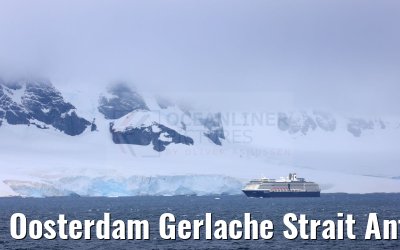 Oosterdam Gerlache Strait Antarctica 22.01.2023