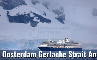 Oosterdam Gerlache Strait Antarctica 22.01.2023