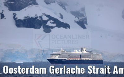 Oosterdam Gerlache Strait Antarctica 22.01.2023