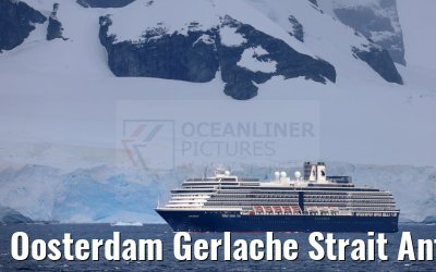 Oosterdam Gerlache Strait Antarctica 22.01.2023