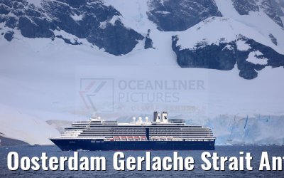 Oosterdam Gerlache Strait Antarctica 22.01.2023