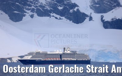 Oosterdam Gerlache Strait Antarctica 22.01.2023