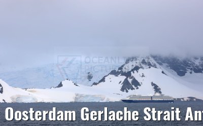 Oosterdam Gerlache Strait Antarctica 22.01.2023