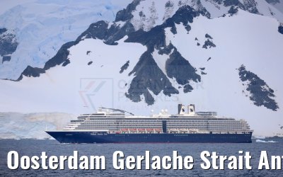 Oosterdam Gerlache Strait Antarctica 22.01.2023