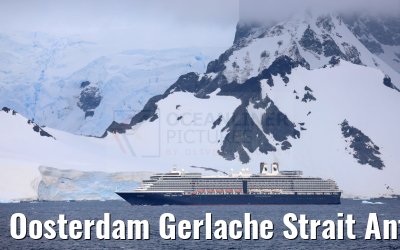 Oosterdam Gerlache Strait Antarctica 22.01.2023