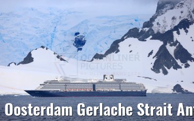 Oosterdam Gerlache Strait Antarctica 22.01.2023