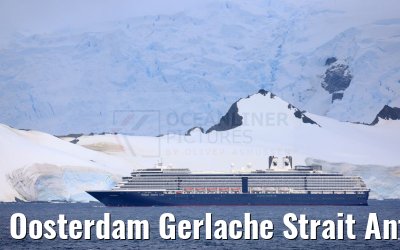Oosterdam Gerlache Strait Antarctica 22.01.2023