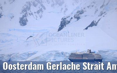 Oosterdam Gerlache Strait Antarctica 22.01.2023