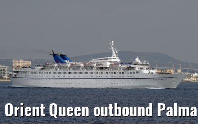 Orient Queen outbound Palma de Mallorca - 17th October 2011