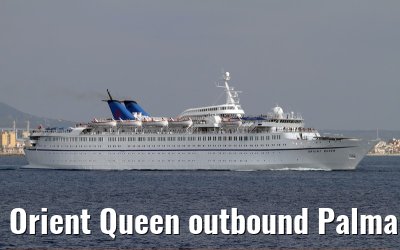 Orient Queen outbound Palma de Mallorca - 17th October 2011