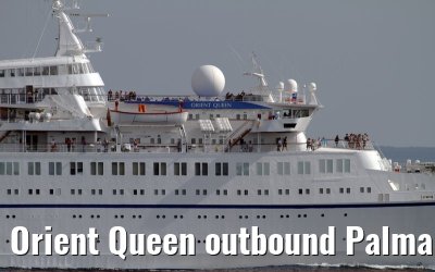 Orient Queen outbound Palma de Mallorca - 17th October 2011