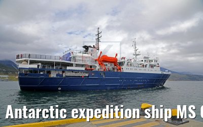 Antarctic expedition ship MS Ortelius 13.01.2017 Ushuaia