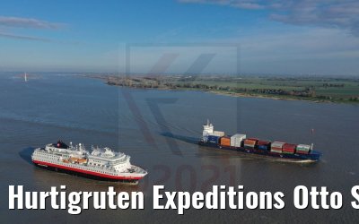 Hurtigruten Expeditions Otto Sverdrup 02.11.2021 Elbe