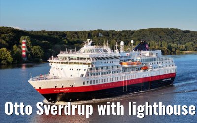 Otto Sverdrup with lighthouse 01.09.2023