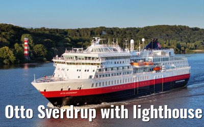 Otto Sverdrup with lighthouse 01.09.2023