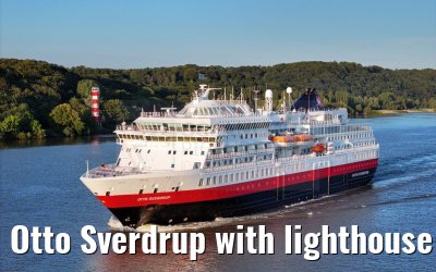 Otto Sverdrup with lighthouse 01.09.2023