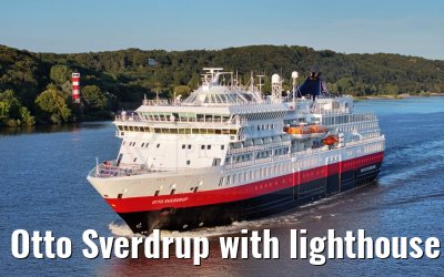 Otto Sverdrup with lighthouse 01.09.2023