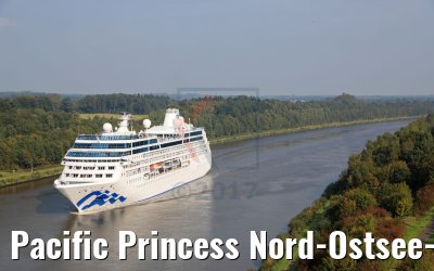 Pacific Princess Nord-Ostsee-Kanal 23.09.2017
