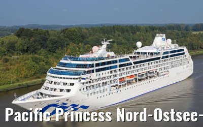 Pacific Princess Nord-Ostsee-Kanal 23.09.2017