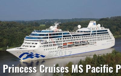 Princess Cruises MS Pacific Princess NOK transit 23.09.2017