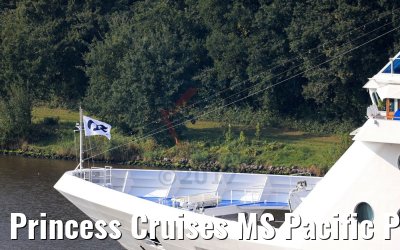 Princess Cruises MS Pacific Princess NOK transit 23.09.2017