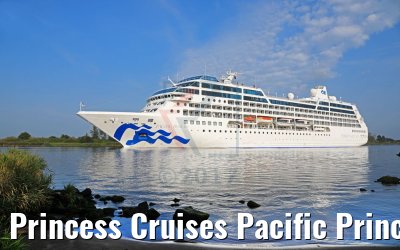 Princess Cruises Pacific Princess Kiel Canal 23.09.2017