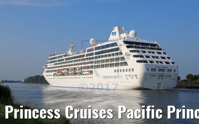 Princess Cruises Pacific Princess Kiel Canal 23.09.2017