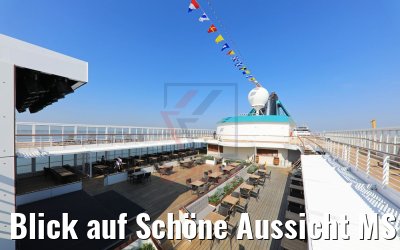 Blick auf Schöne Aussicht MS Amera