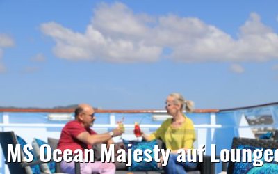 MS Ocean Majesty auf Loungedeck 9