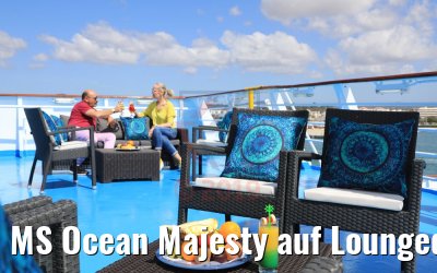 MS Ocean Majesty auf Loungedeck 9