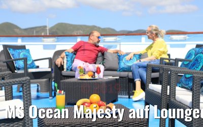 MS Ocean Majesty auf Loungedeck 9