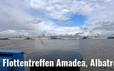 Flottentreffen Amadea, Albatros, Artania, Deutschland in Bremerhaven 31.07.2016