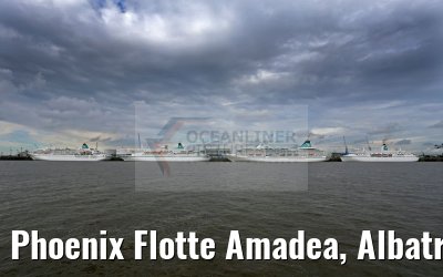 Phoenix Flotte Amadea, Albatros, Artania, Deutschland CCCB 31.07.2016