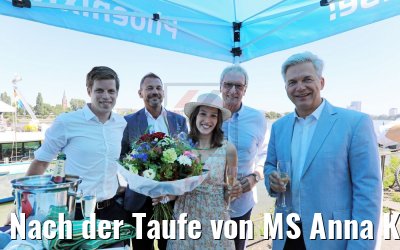 Nach der Taufe von MS Anna Katharina 28.06.2019