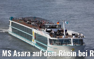 MS Asara auf dem Rhein bei Rodenkirchen 30.03.2017