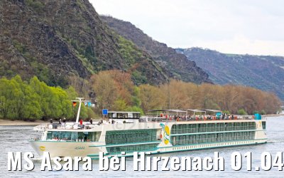 MS Asara bei Hirzenach 01.04.2017