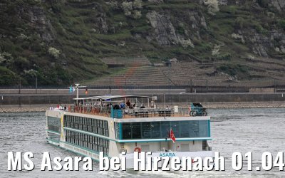 MS Asara bei Hirzenach 01.04.2017