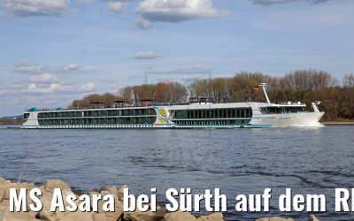 MS Asara bei Sürth auf dem Rhein 30.03.2017