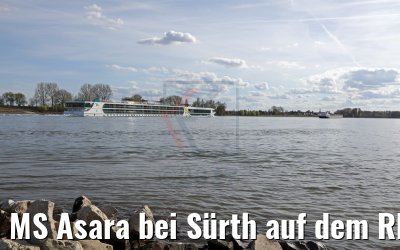 MS Asara bei Sürth auf dem Rhein 30.03.2017